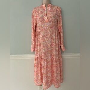 LaRoque Original Cardiff Dainty Daisy maxi dress ruffled  feminine Coquette XS